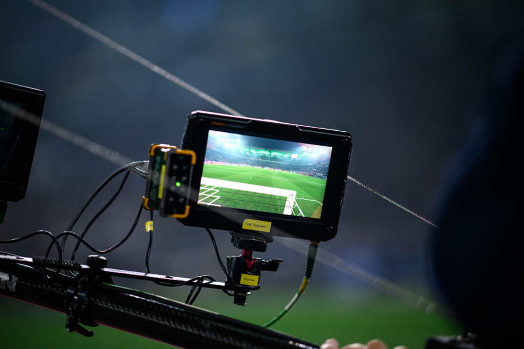 Fußball live im Fernsehen