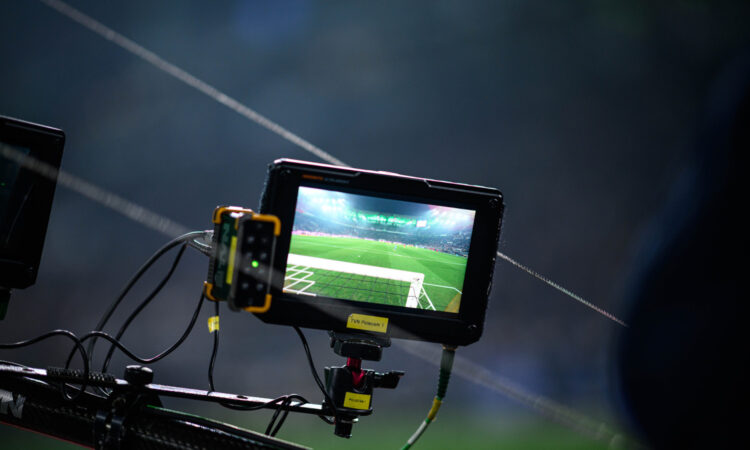 Fußball live im Fernsehen