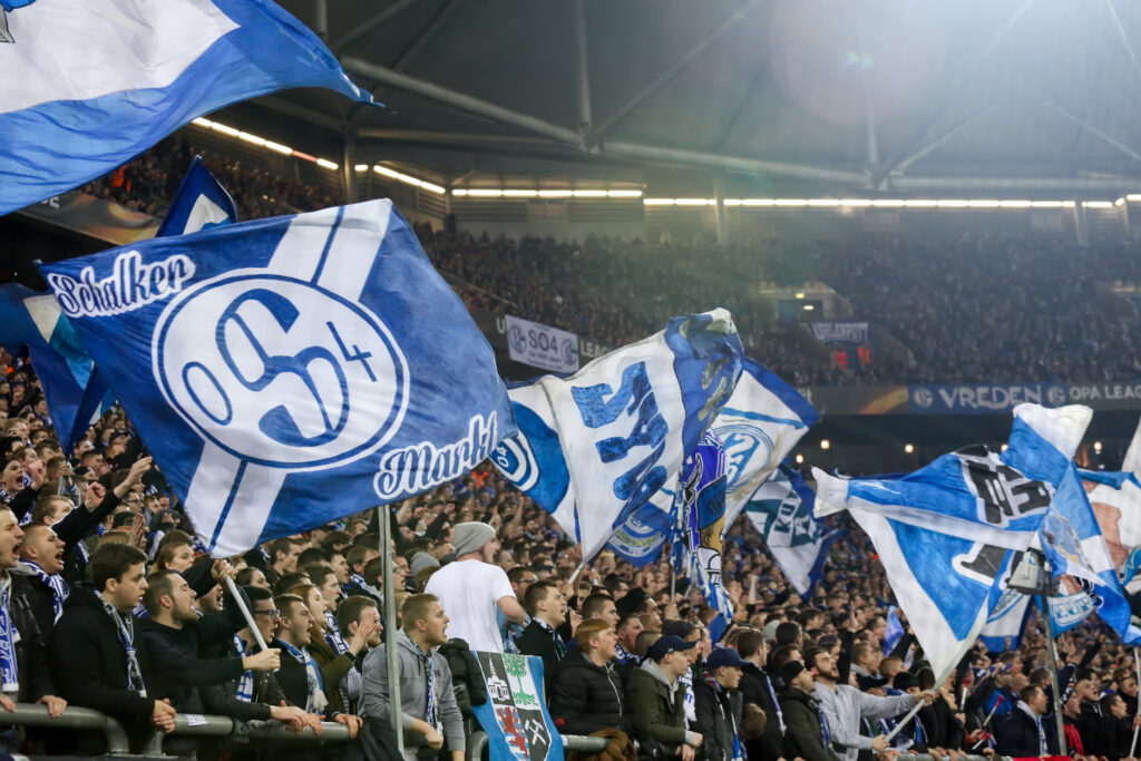 Fans vom FC Schalke