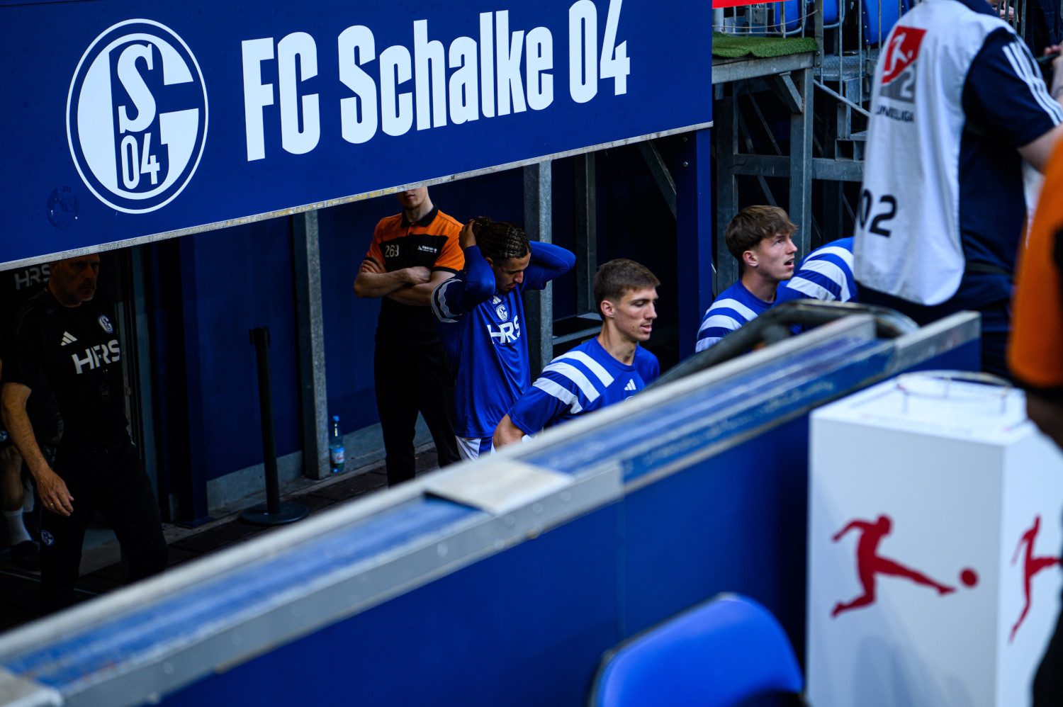Spielertunnel FC Schalke