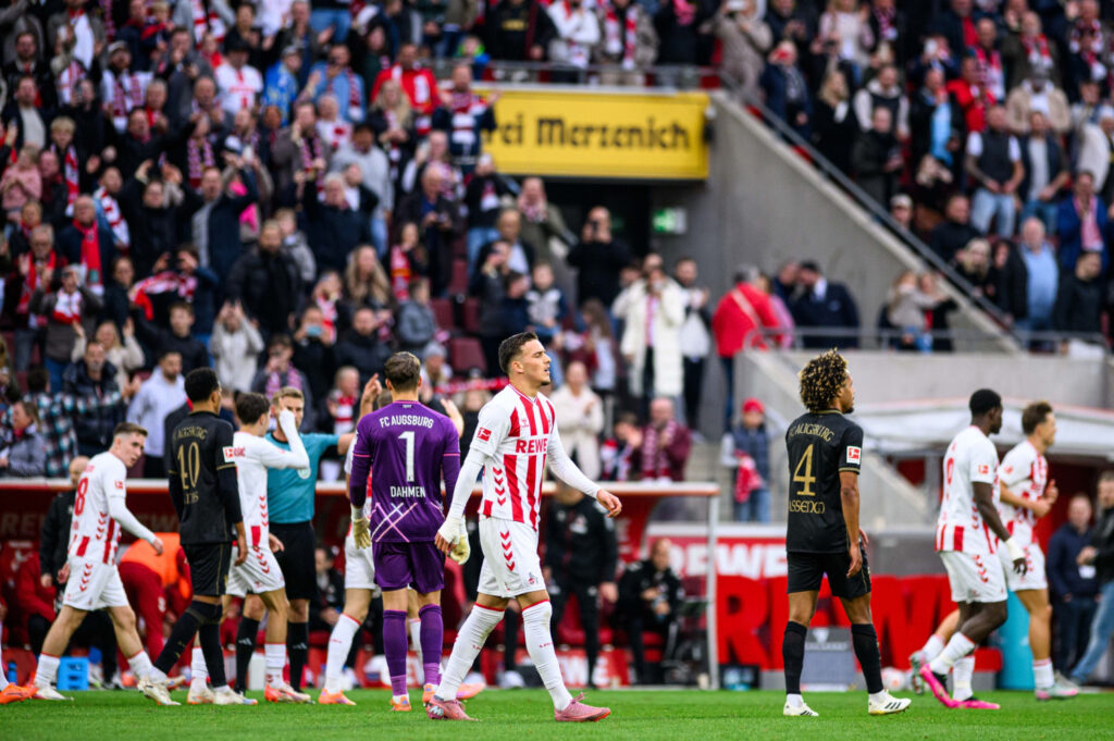 FC Augsburg im Spiel gegen FC Köln